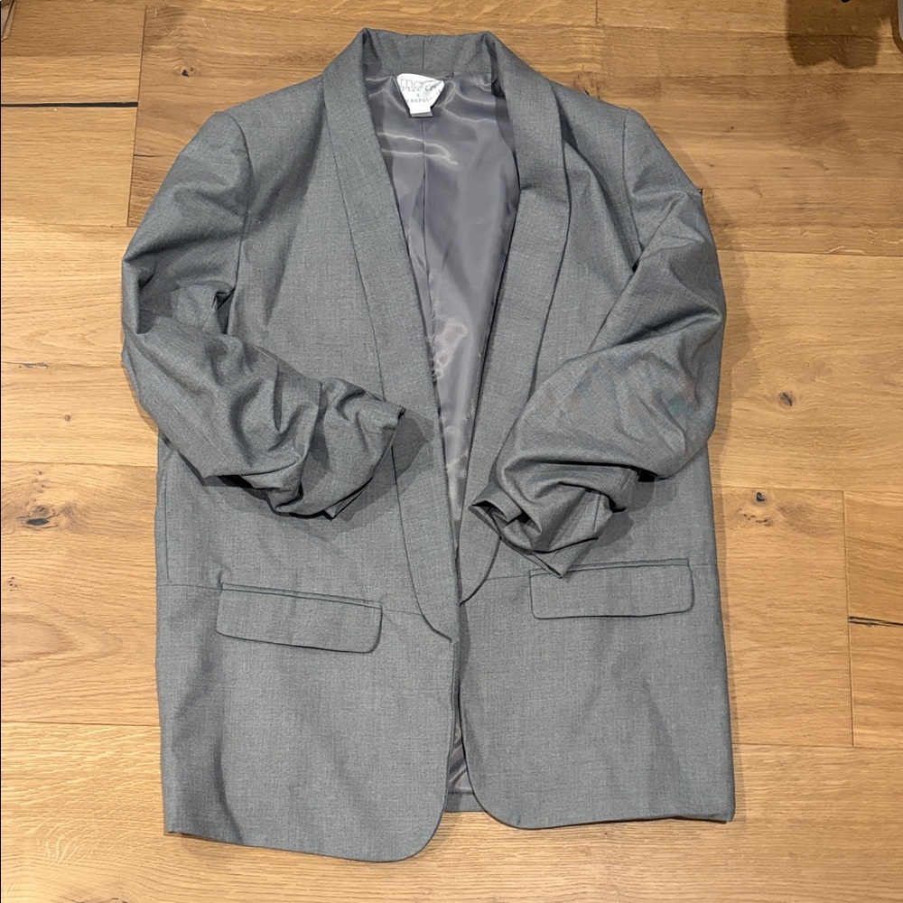 Anthropologie Gray Blazer